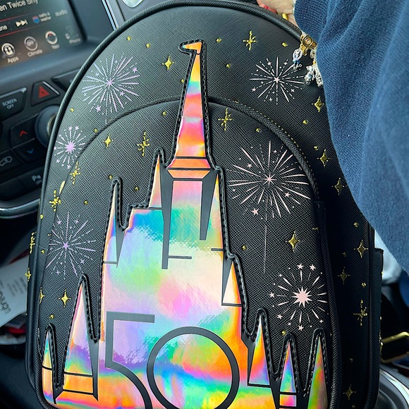 50th Anniversary Disney loungefly backpack rarely used